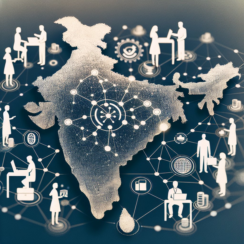 "Infographic illustrating Sahamati's interoperability framework designed to empower small account aggregators in India’s financial ecosystem, showcasing key features and benefits for seamless data sharing and enhanced financial services."